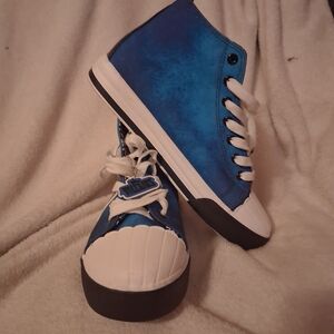 Disney Blue and White Kids Sneakers